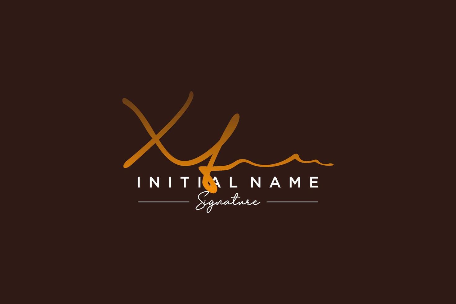 Initial XT signature logo template vector. Hand drawn Calligraphy lettering Vector illustration.