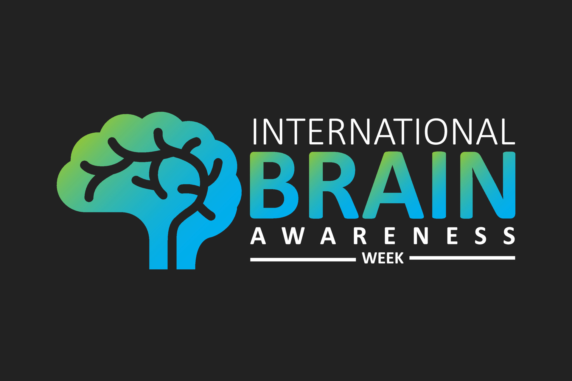 Brain Awareness Week Icon Design Infographic Health Medical