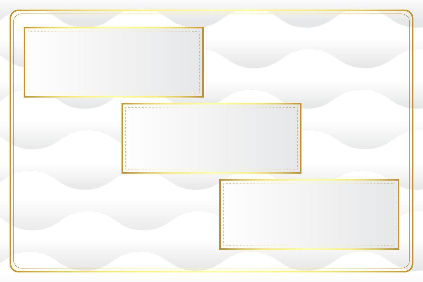 Modern luxury abstract background with golden line elements. modern gray and white background for design vector