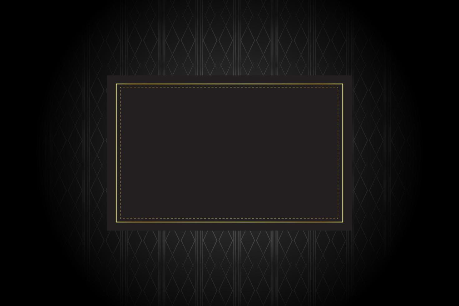modern luxury abstract background with golden line elements Stylish gradient black background for design vector