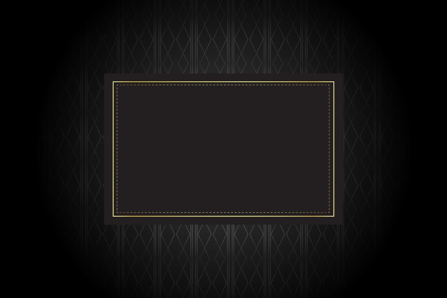 modern luxury abstract background with golden line elements Stylish gradient black background for design vector