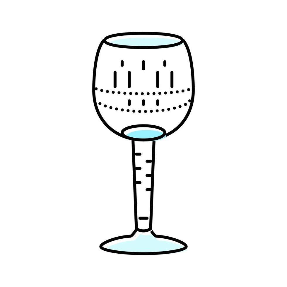 drink wine glass color icon vector illustration