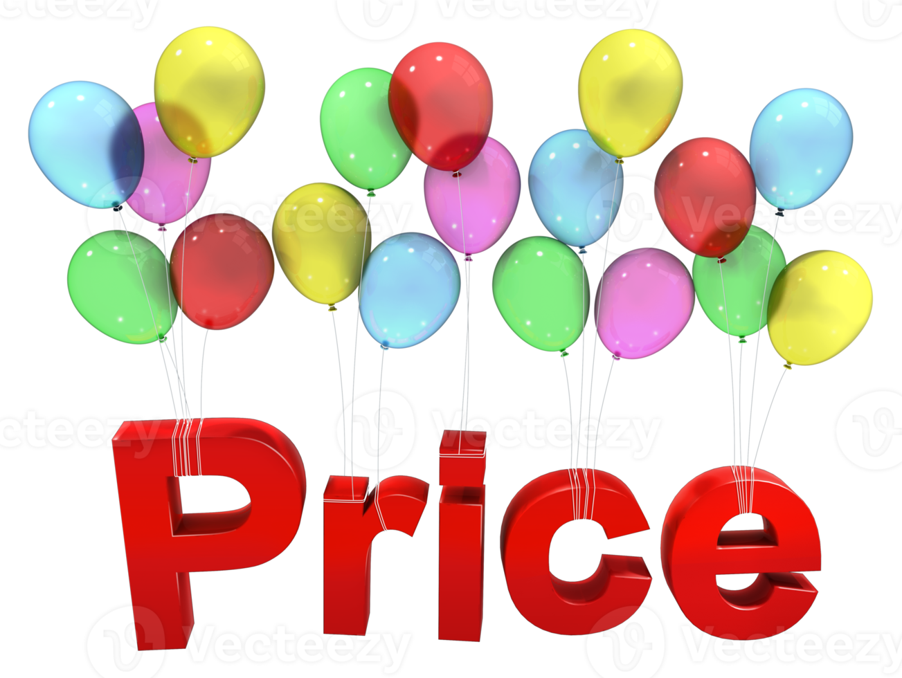 Price with balloon png