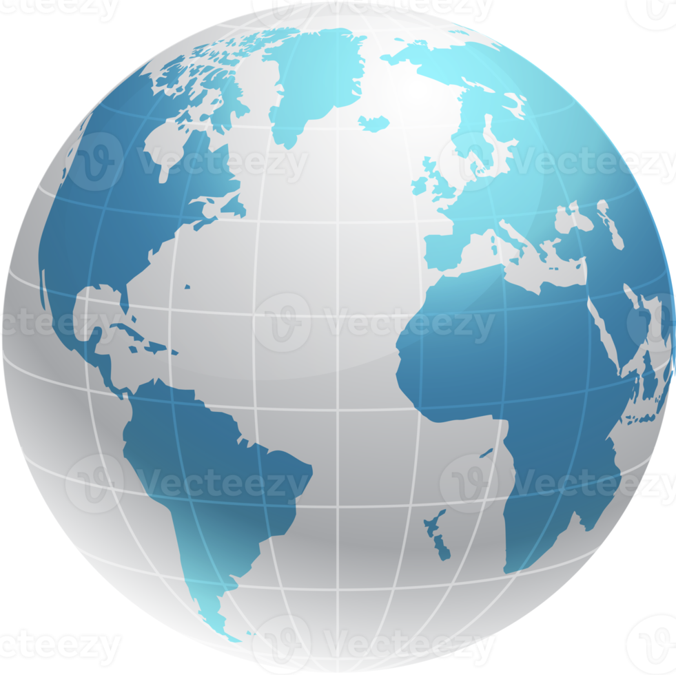 World earth globe circle png