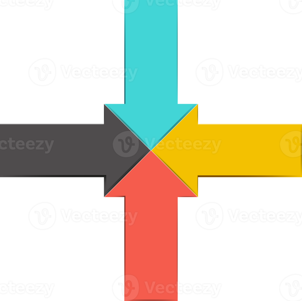 frecce Infografica modello sfondo png