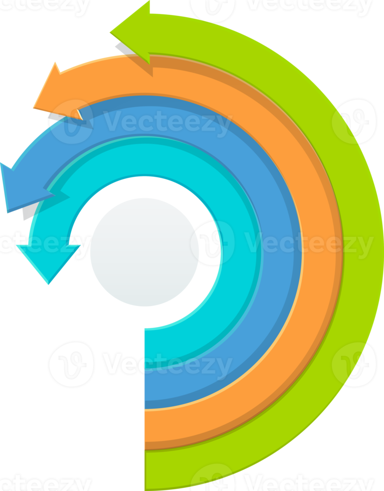 Infographic color icon png