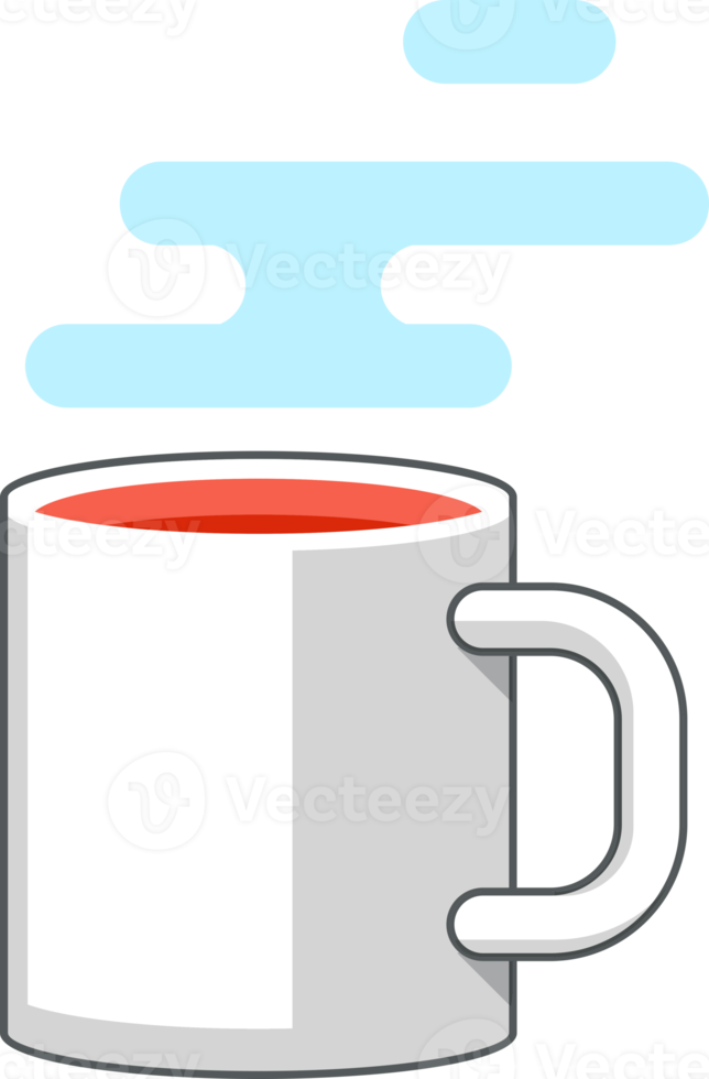 Coffee cup color symbol png