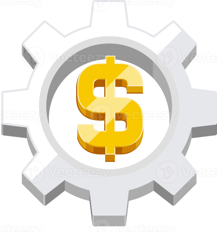 money gear icon png
