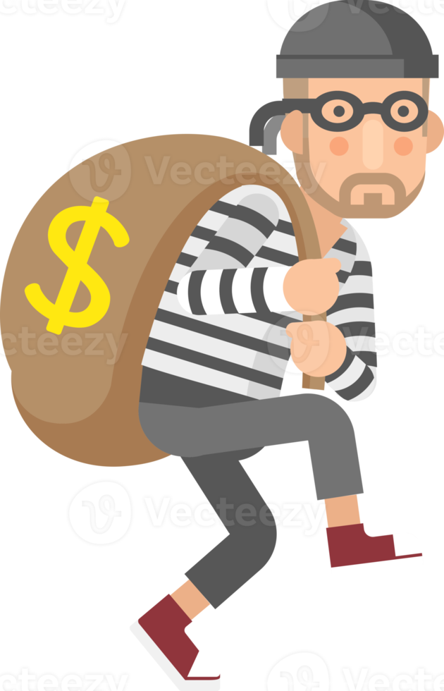 Bandit cartoon symbol icon 19006232 PNG