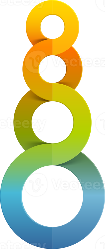 Infographic circle background png