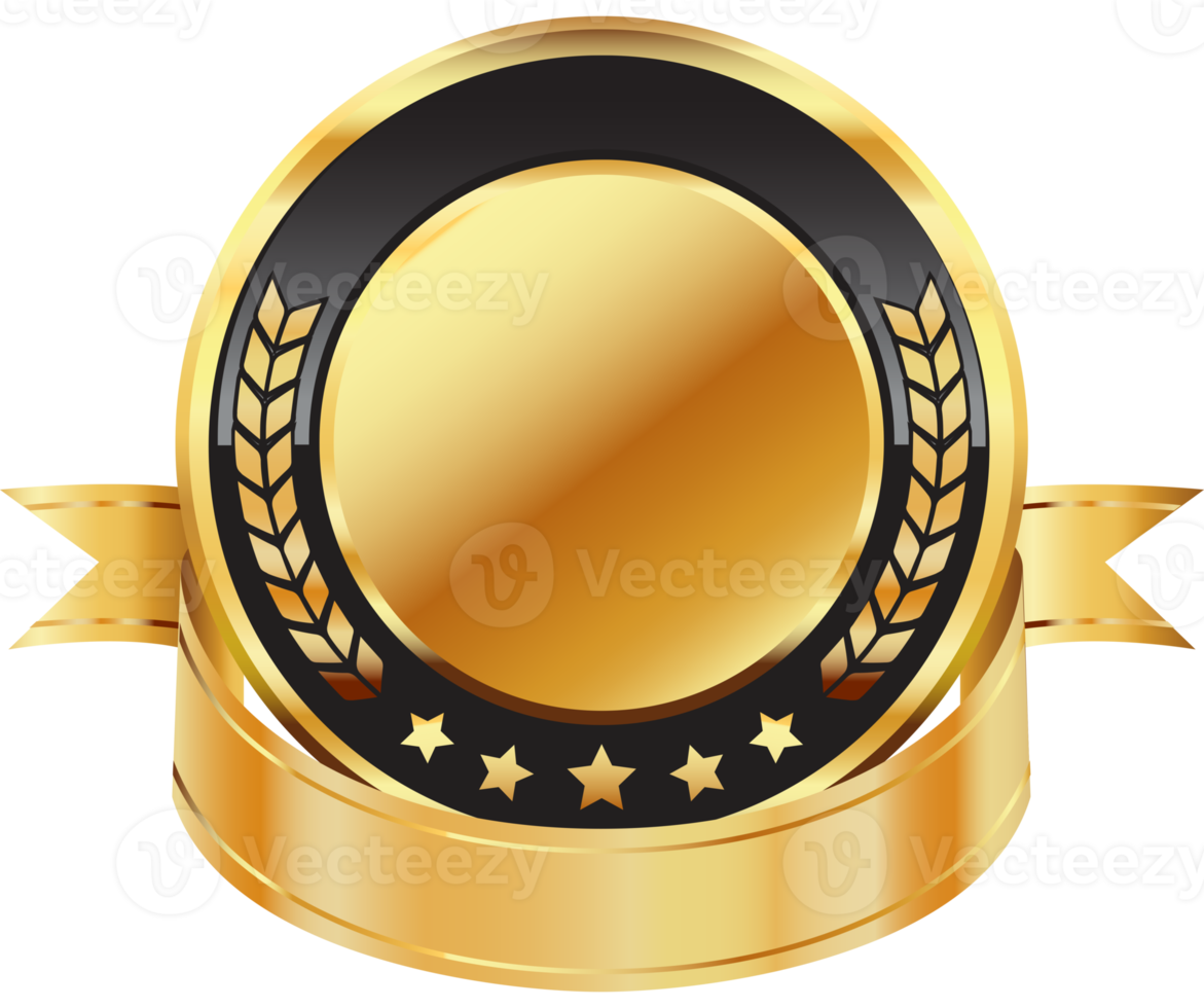 gold medal icon 19006266 PNG