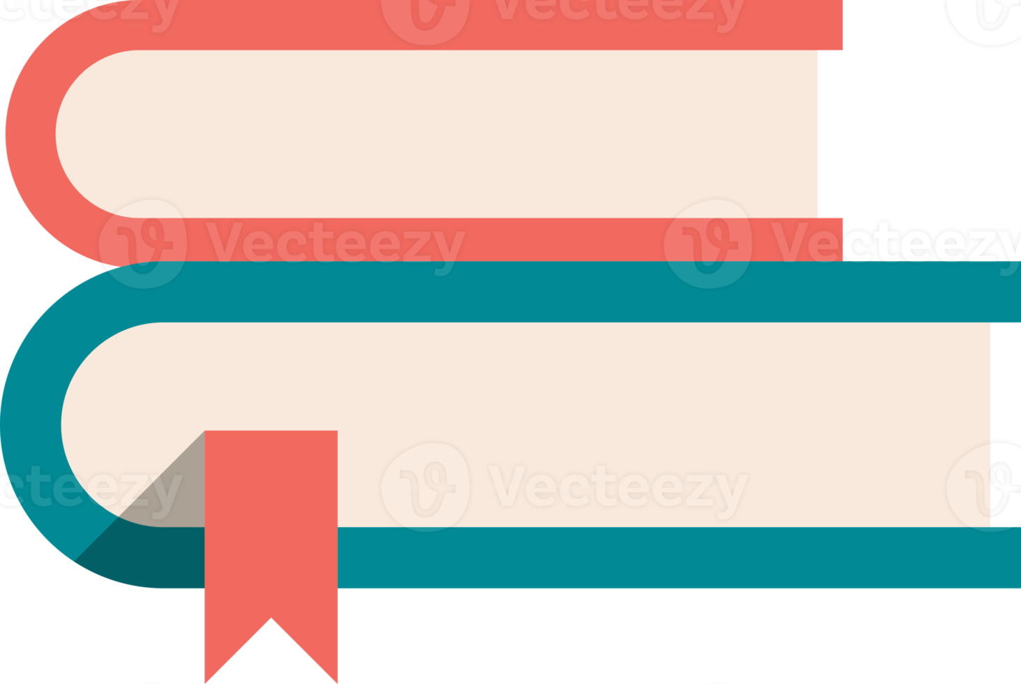 Book flat color png