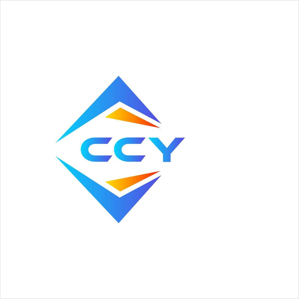 CCY abstract technology logo design on white background. CCY creative initials letter logo concept. vector