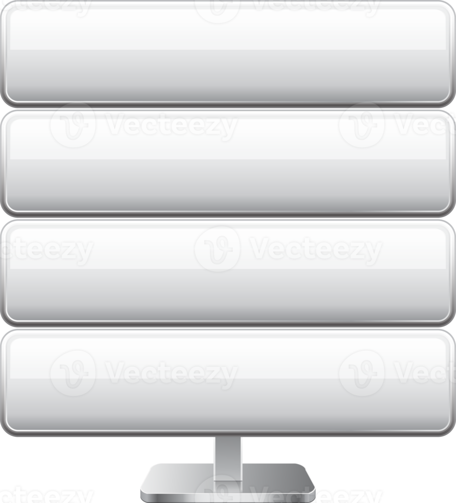 blank banner template png