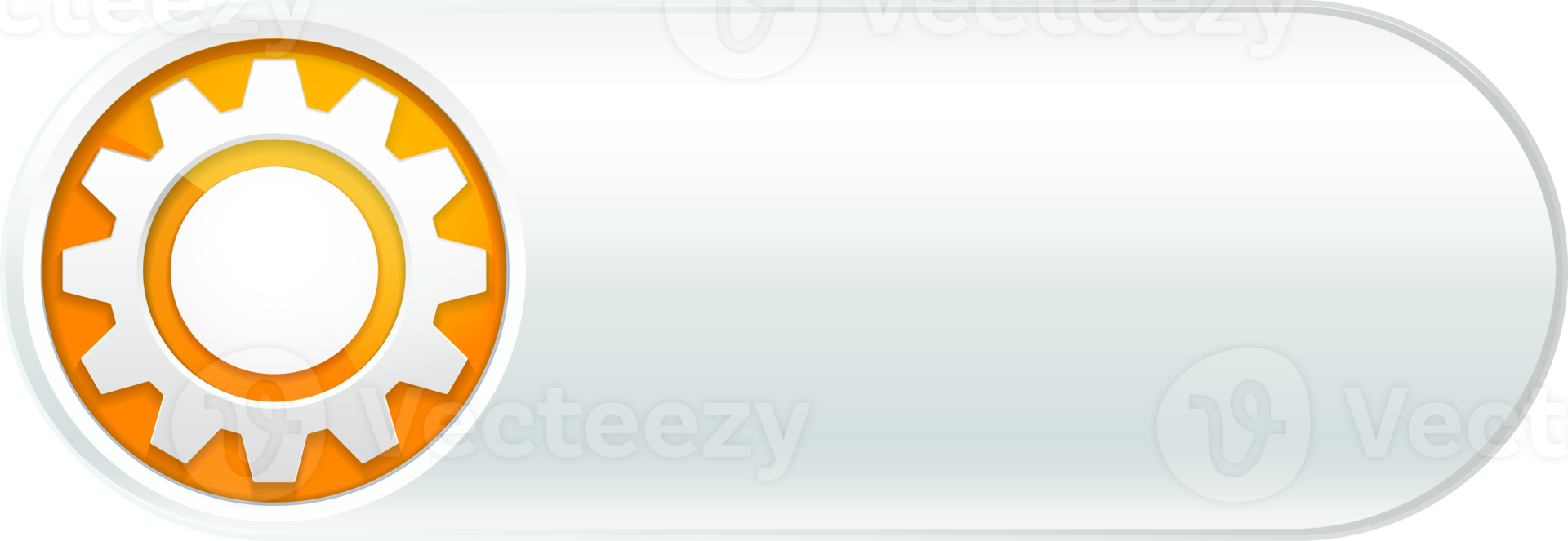 gear banner element background png