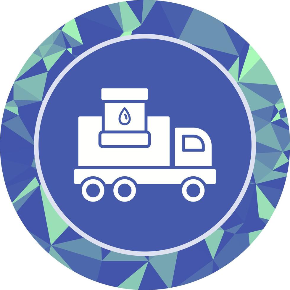 Fuel Truck Vector Icon