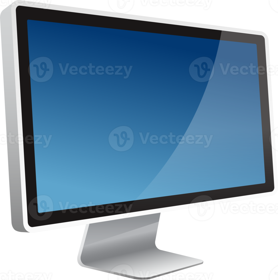 Computer monitor illustration png