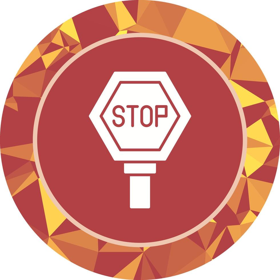 Stop Sign Vector Icon