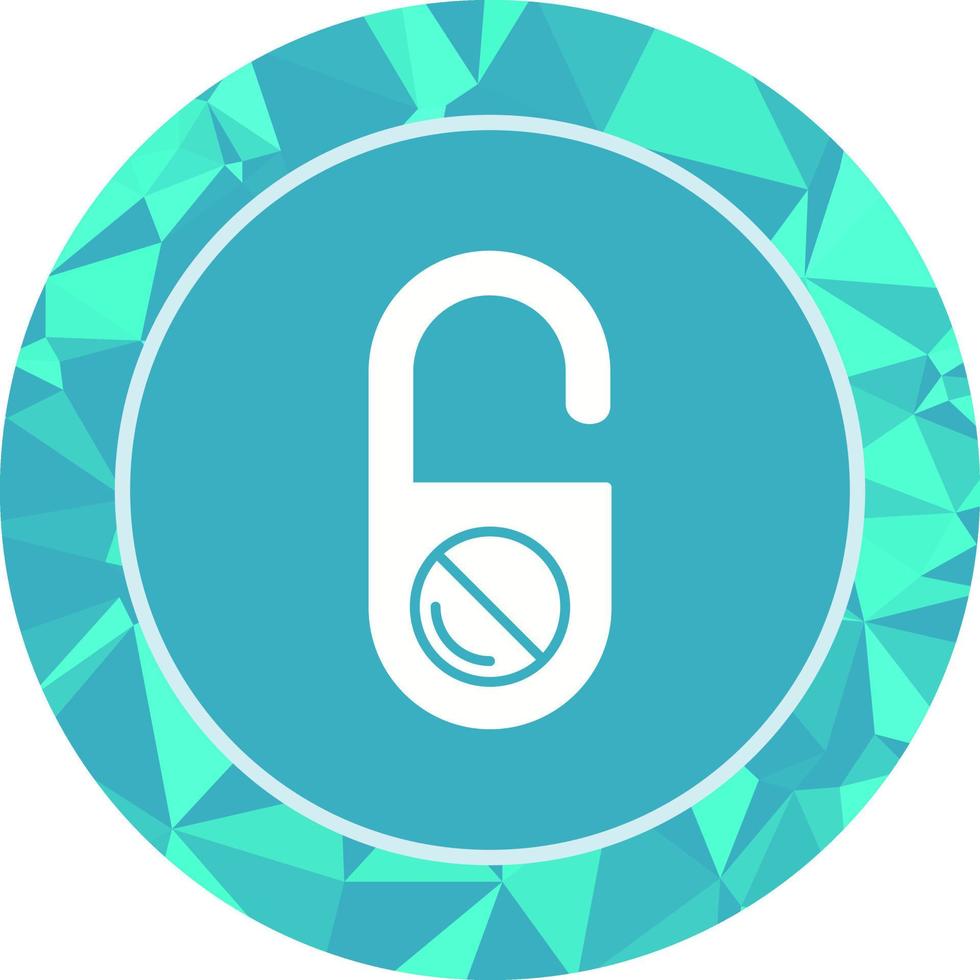 Do Not Disturb Vector Icon