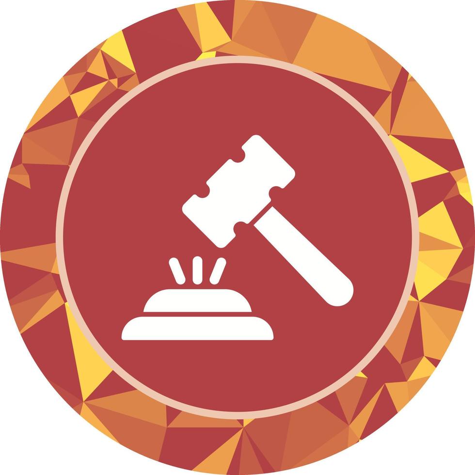 Gavel Vector Icon 19008933 Vector Art at Vecteezy