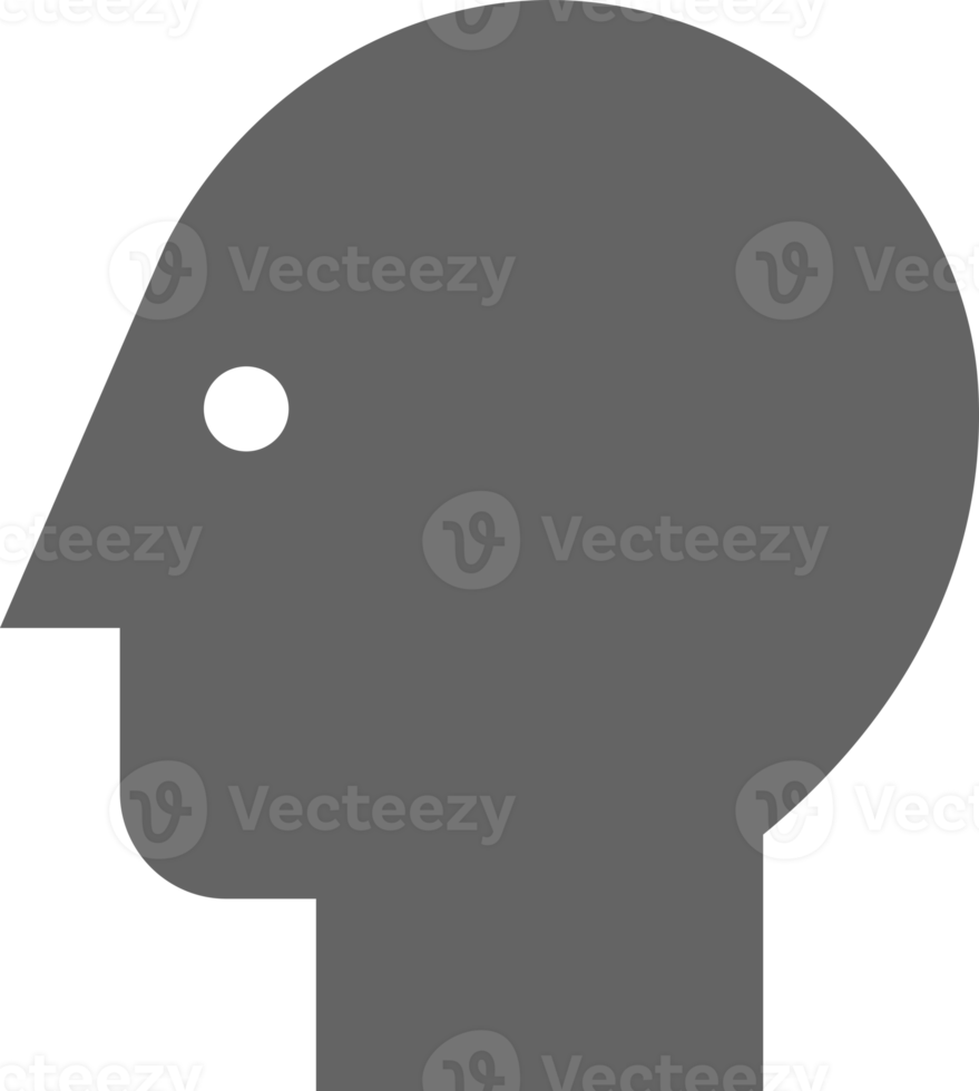 Head flat color png