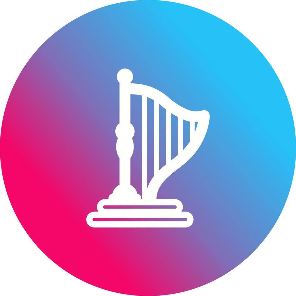 Harp Vector Icon