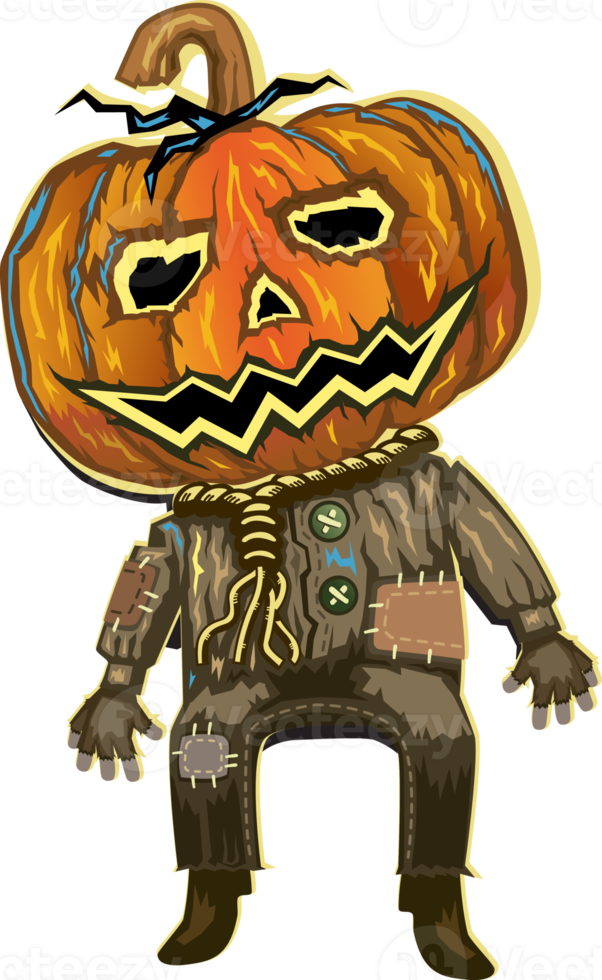 Pumpkin head cartoon 19009084 PNG