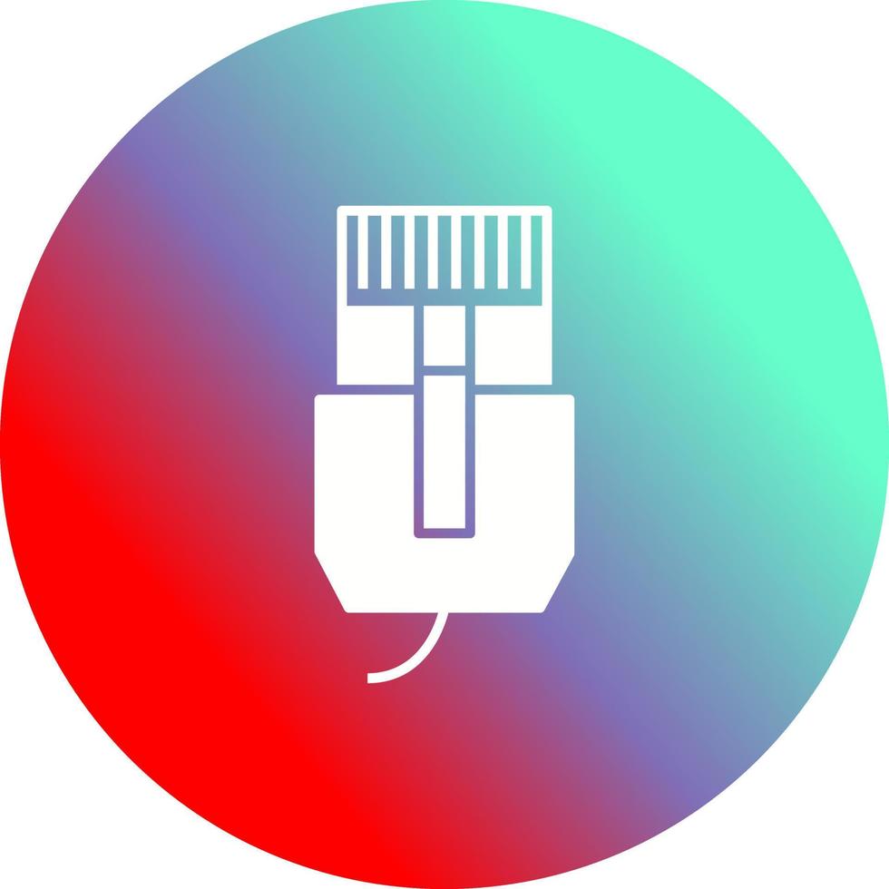 Internet Cable Vector Icon