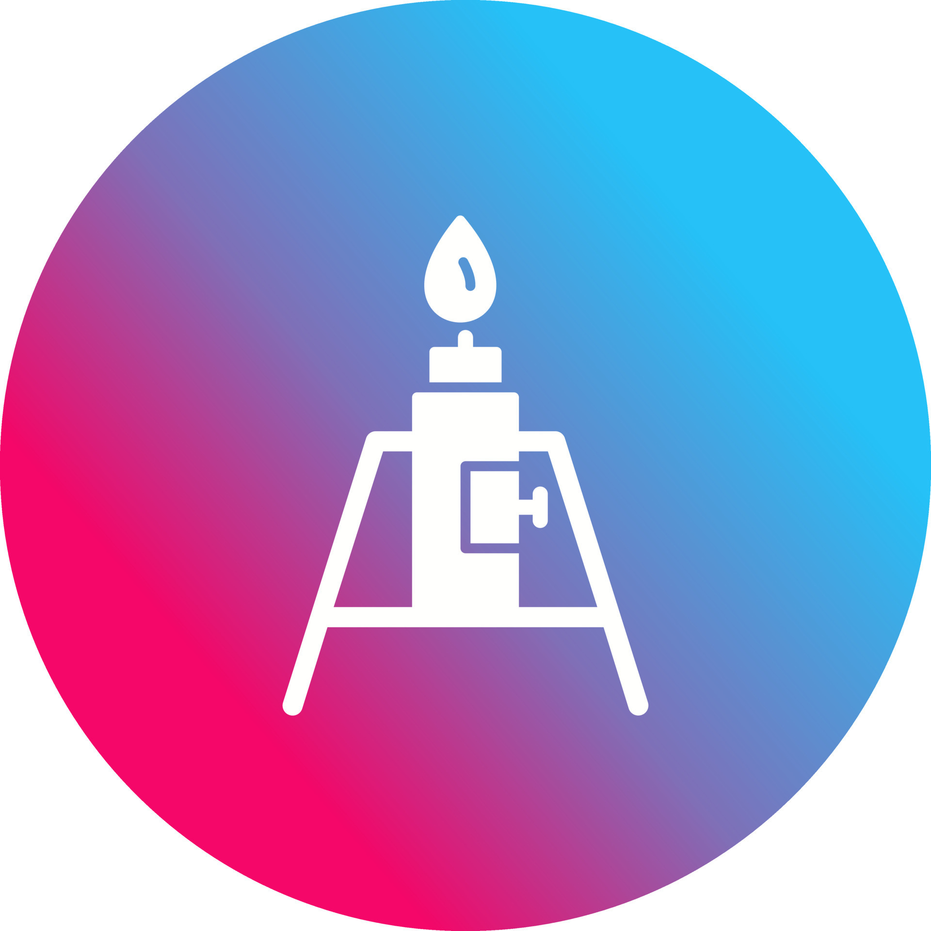 Burner Vector Icon 19009318 Vector Art at Vecteezy