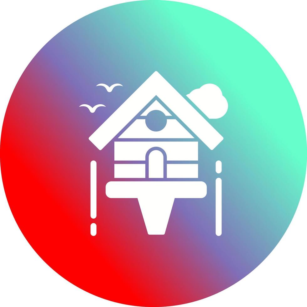 Birdhouse Vector Icon