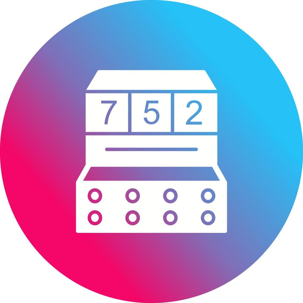 Slot Machine Vector Icon