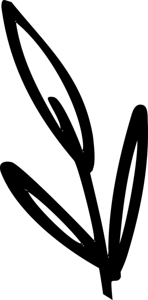 Illustration of a floral element for decoration. vector
