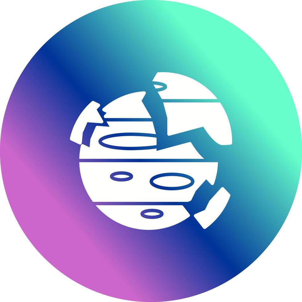 Destroyed Vector Icon
