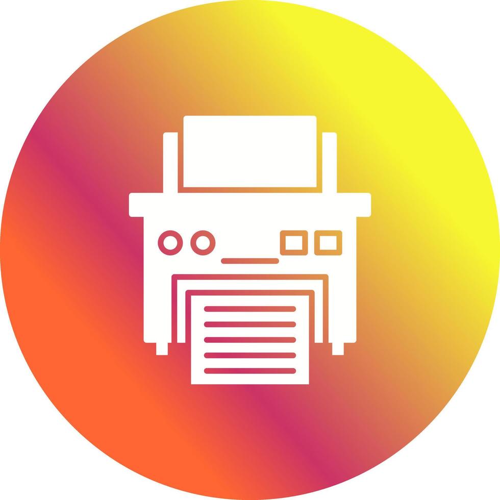 Printer Vector Icon