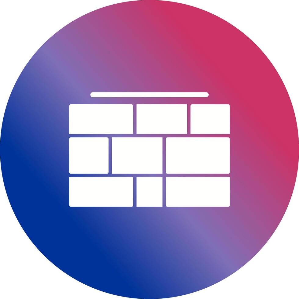 Brick wall Vector Icon