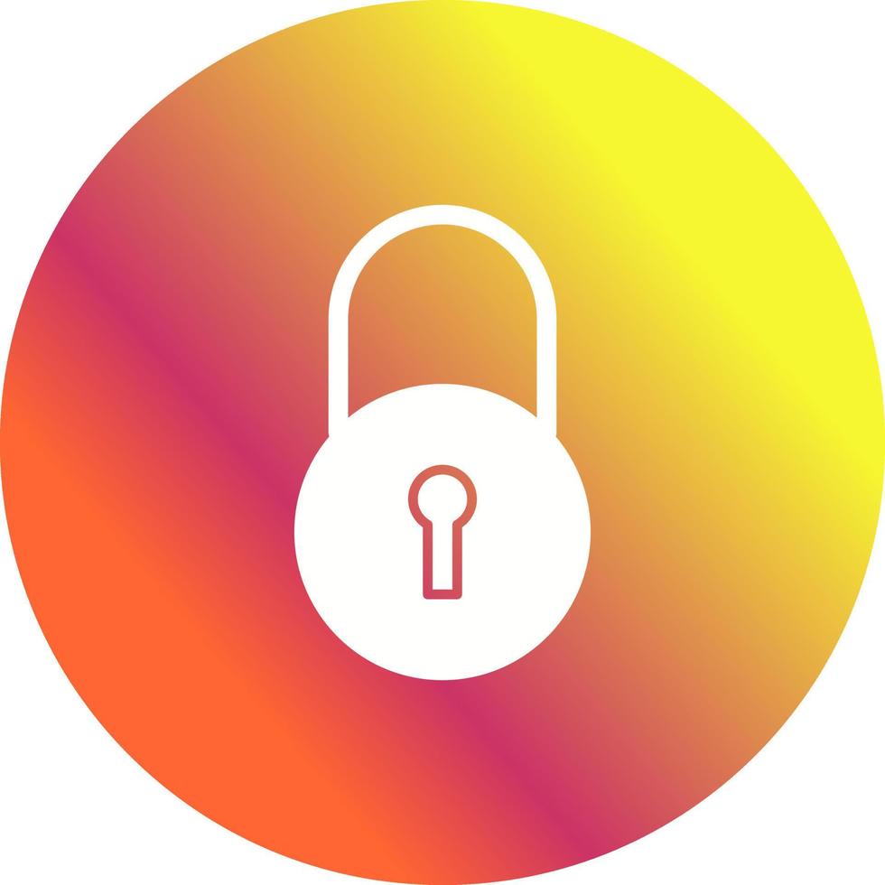 Unique Closed Access Vector Icon