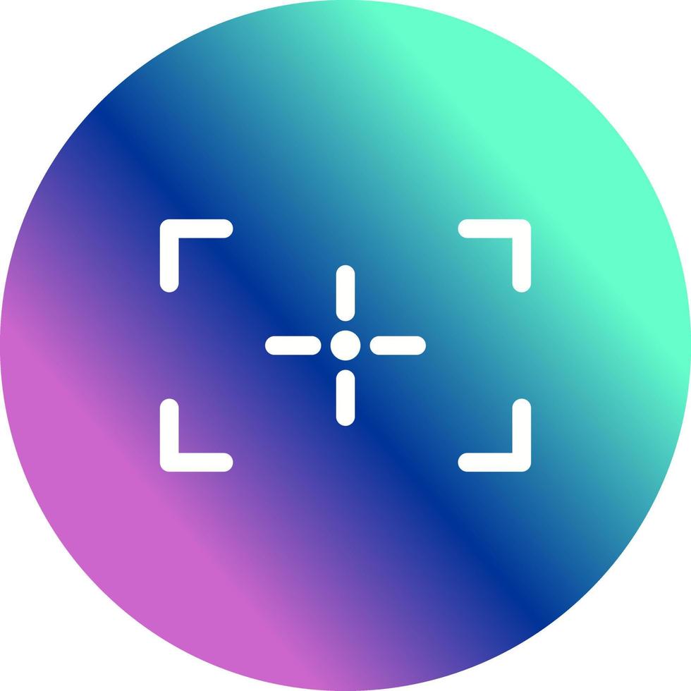 Unique Focus Vector Icon