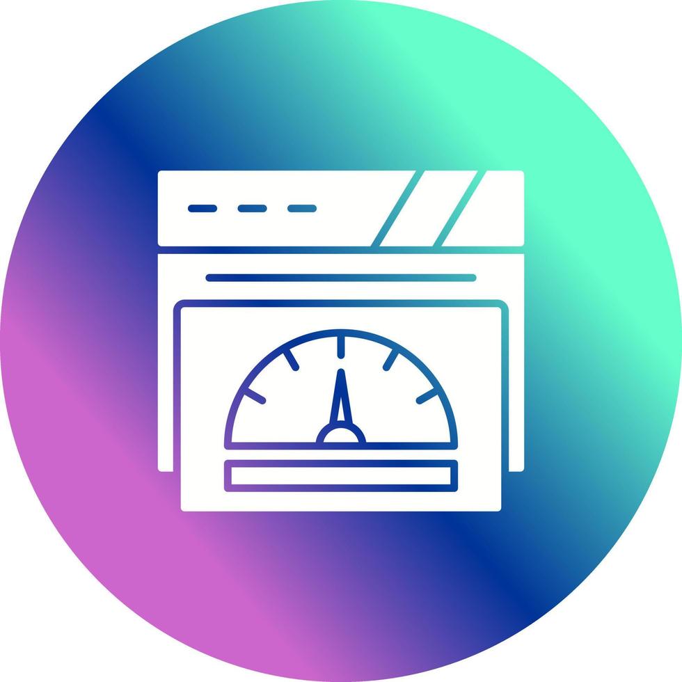 Speedometer Vector Icon