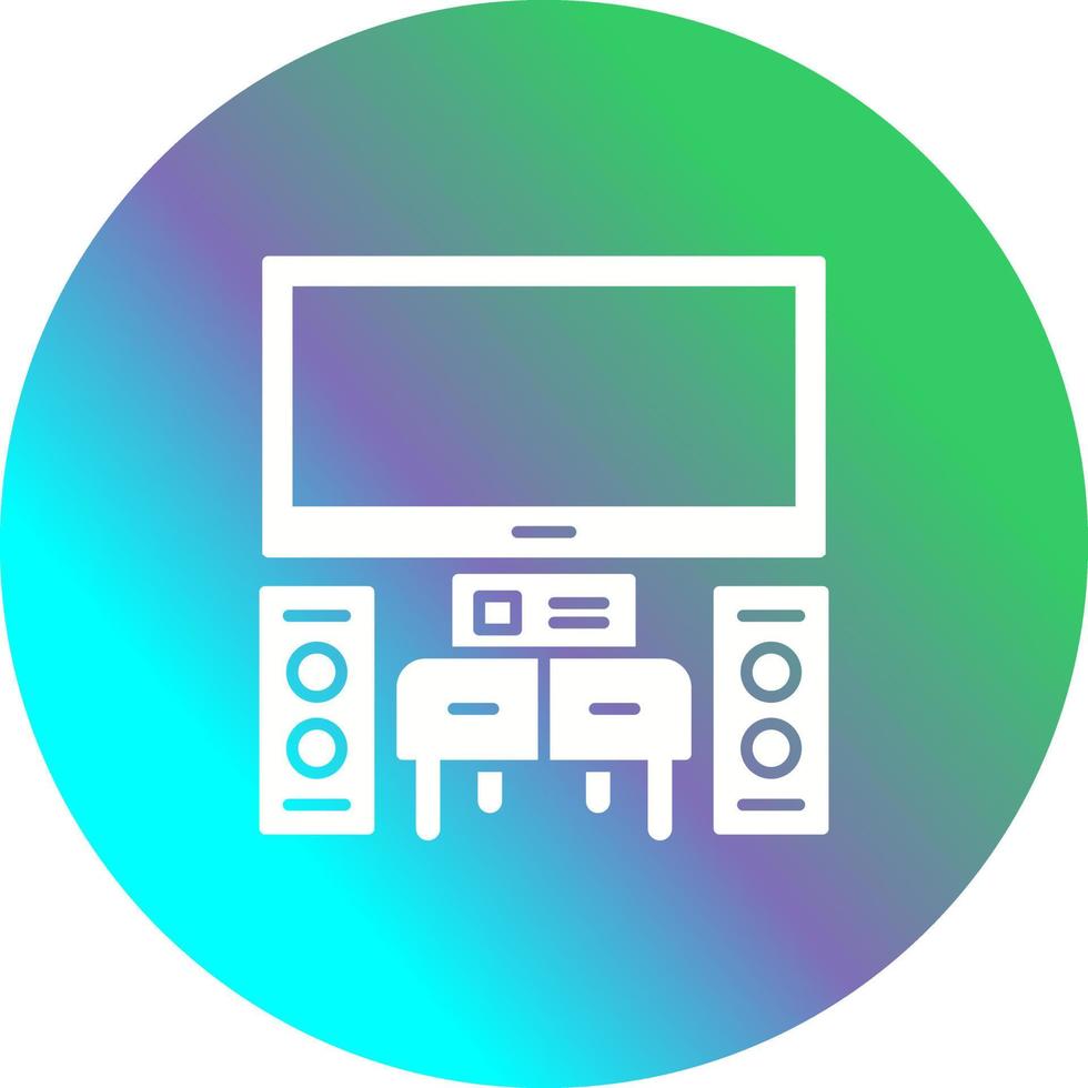 Home Theater Vector Icon