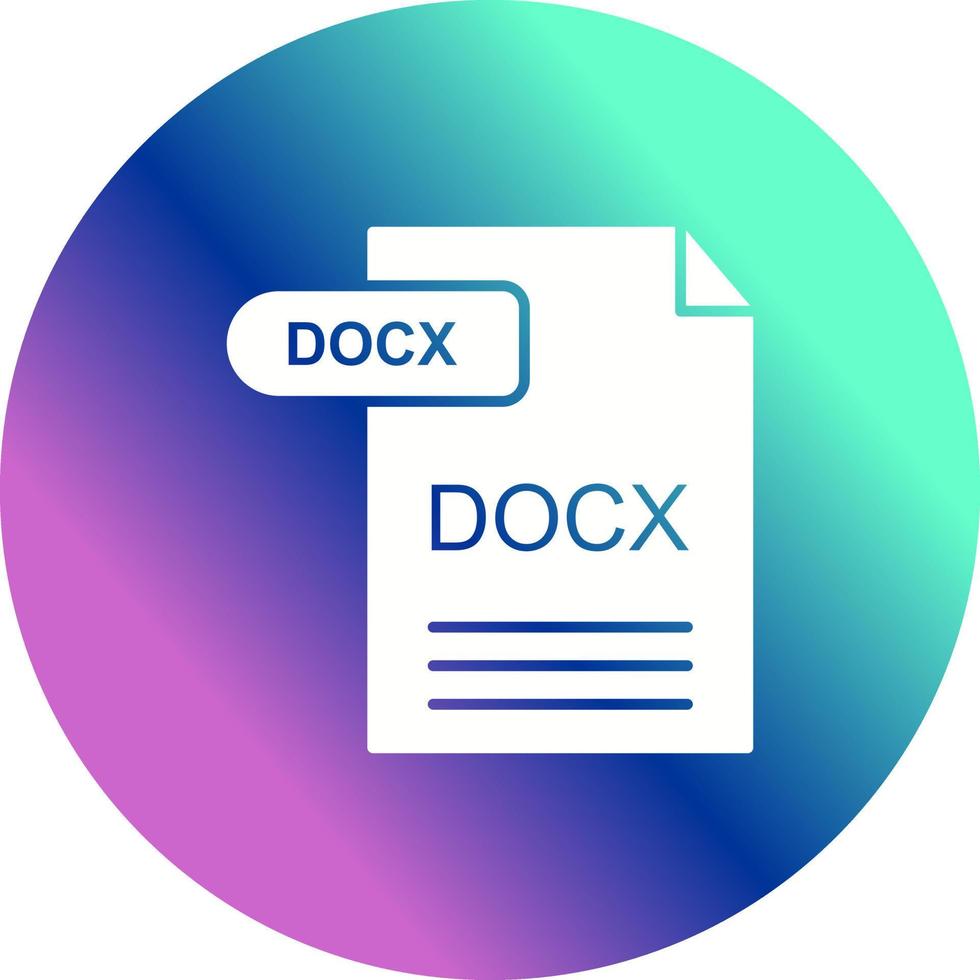 DOCX Vector Icon