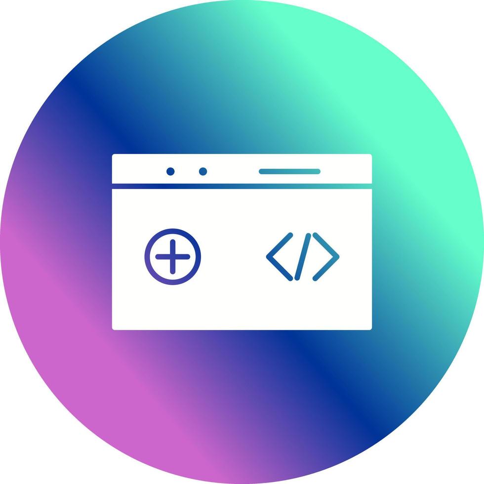 Unique Clean Code Vector Icon