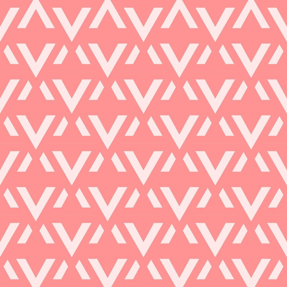 Seamless vector repeating pattern of pink triangles. Perfect for fabric, textile, wallpapers, backgrounds and other surfaces