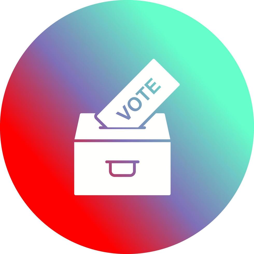 Casting Vote Vector Icon