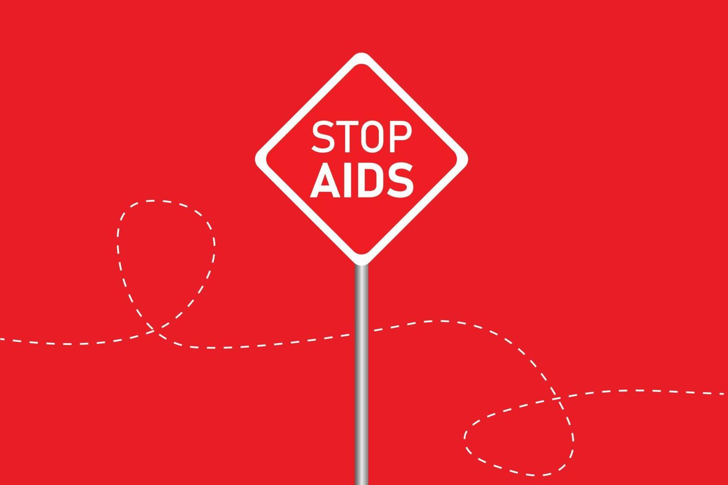 Stop aids for vector  illustration