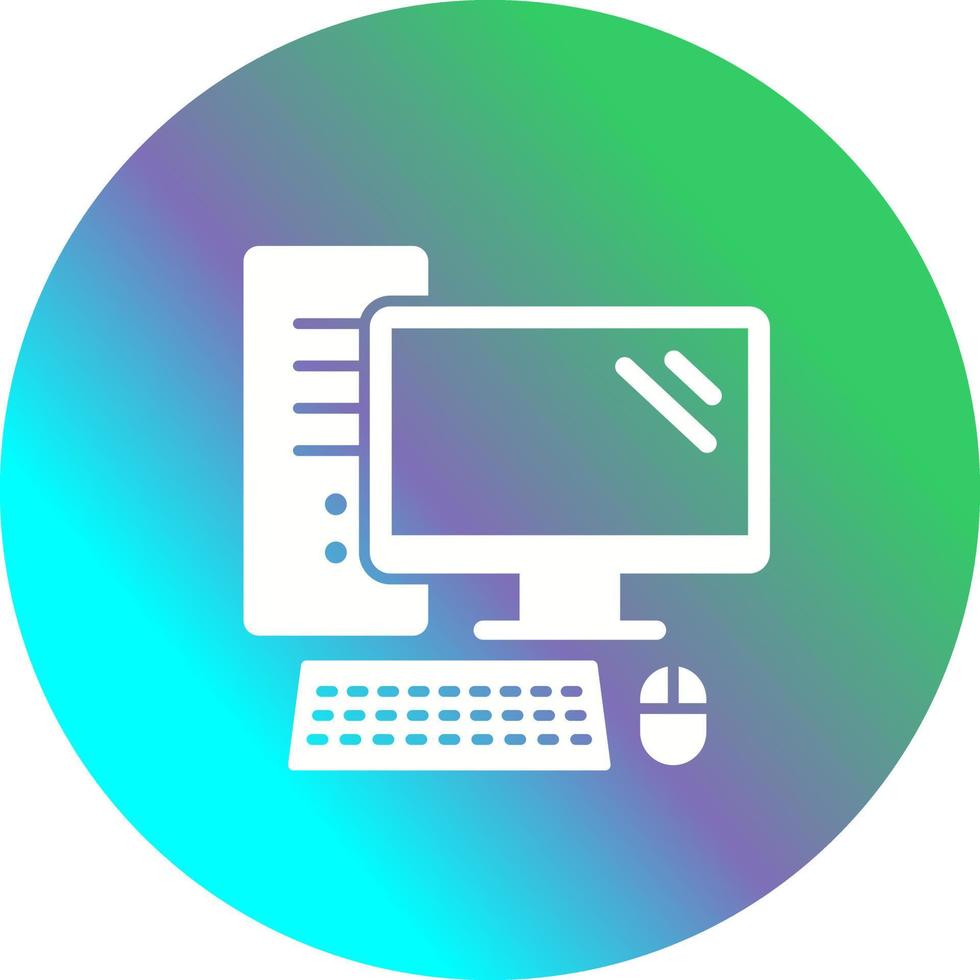 Computer Vector Icon