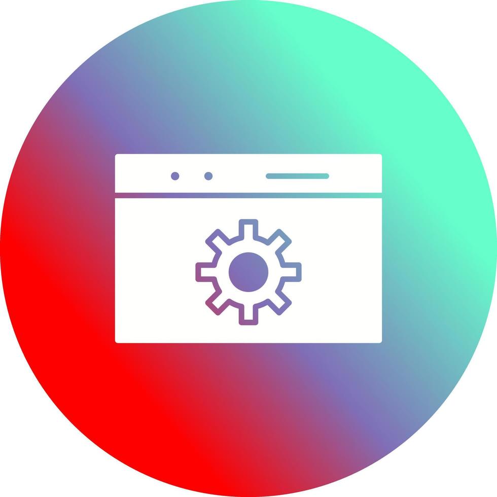 Unique Web Optimization Vector Icon