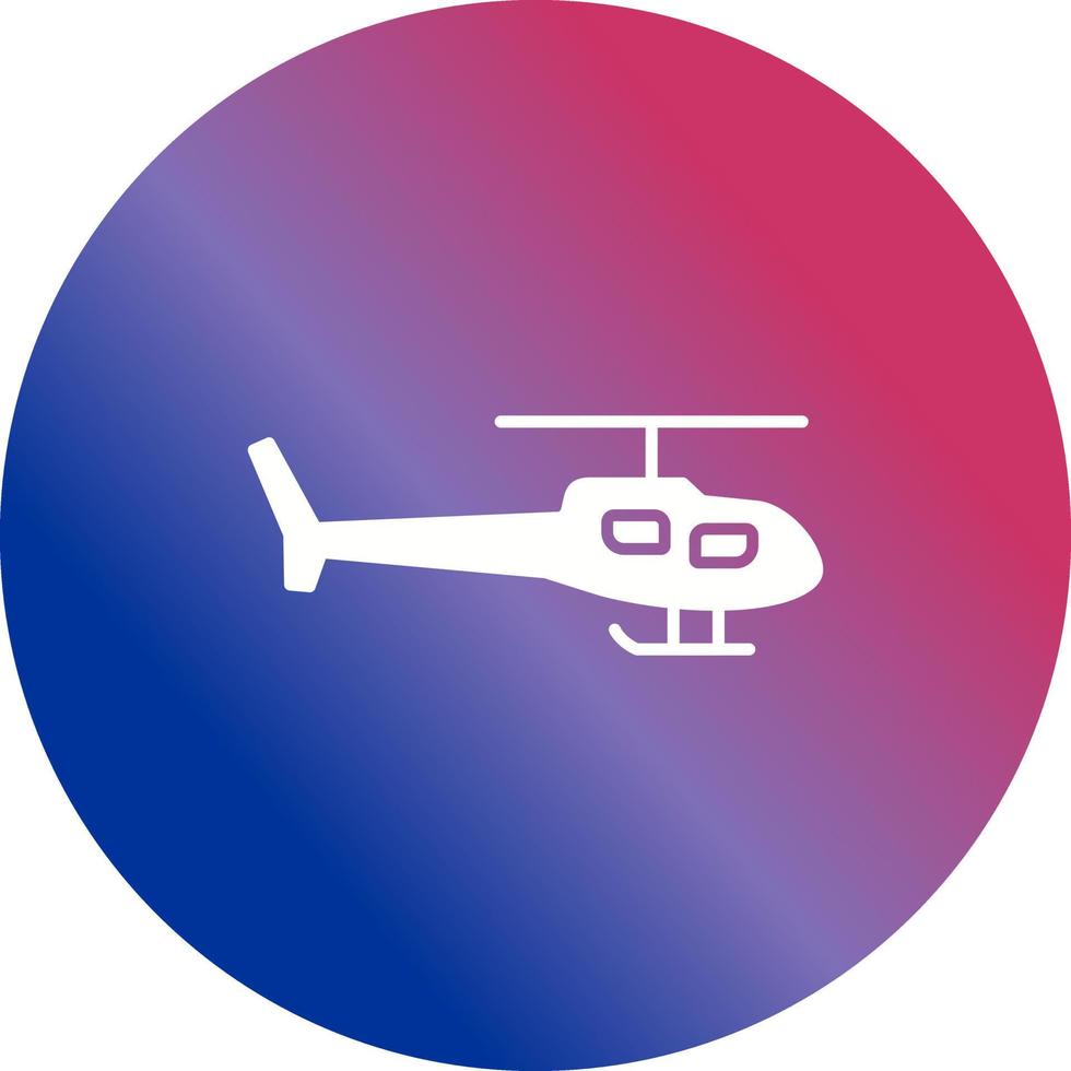 Helicopter Vector Icon