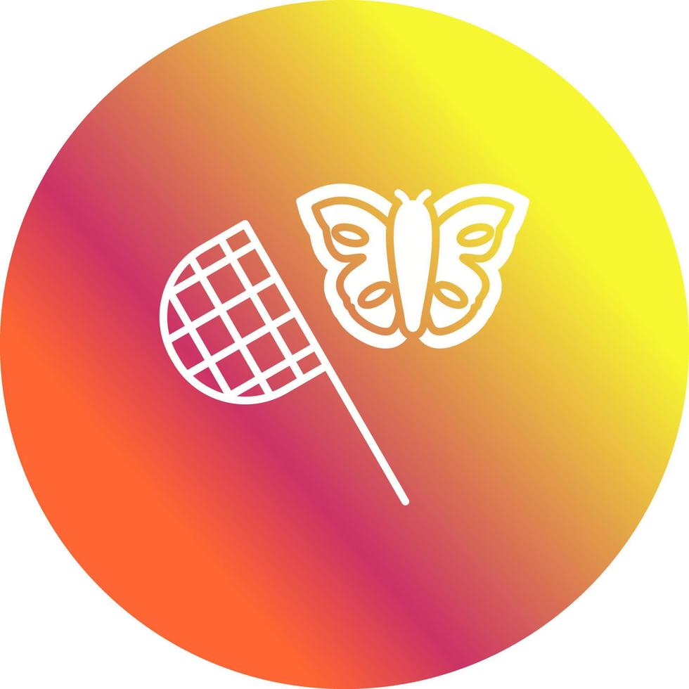 Butterfly Catcher Vector Icon