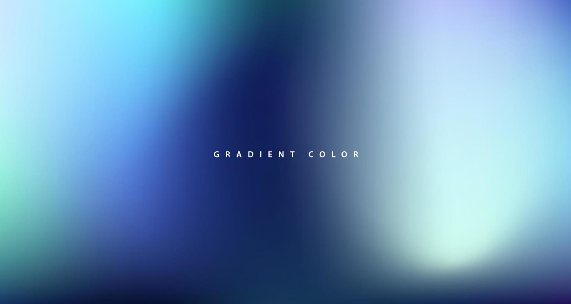 Gradient blue color background vector