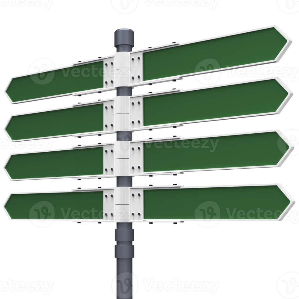 bannière de signalisation routière png